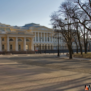 Вид на Русский музей 1